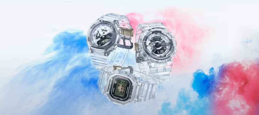 G-SHOCK クリアスケルトン１